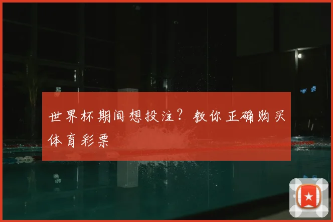 世界杯期间想投注？教你正确购买体育彩票